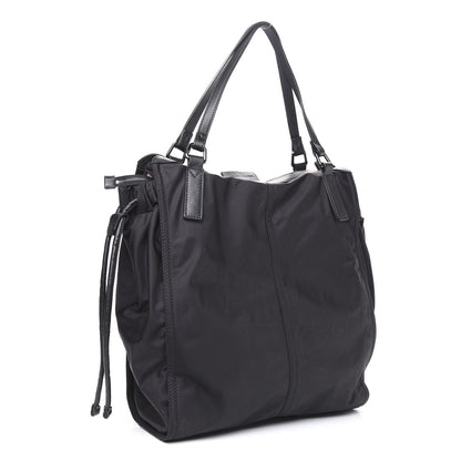 Burberry Nylon Small Buckleigh Packable Tote Black 2 of 10