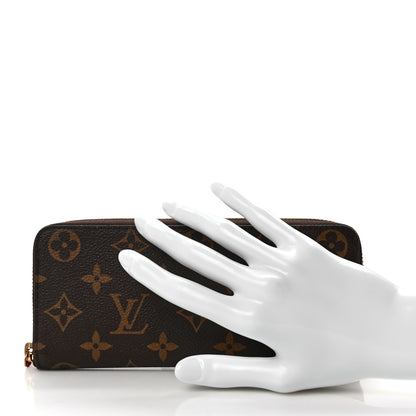 Louis Vuitton Monogram Clemence Wallet Fuchsia 2 of 9