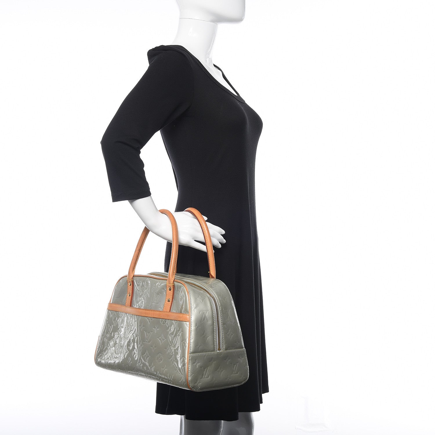 Louis Vuitton Vernis Tompkins Square Silver 2 of 16