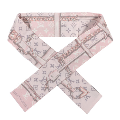 Louis Vuitton Silk Monogram Confidential Bandeau Light Pink 1 of 3
