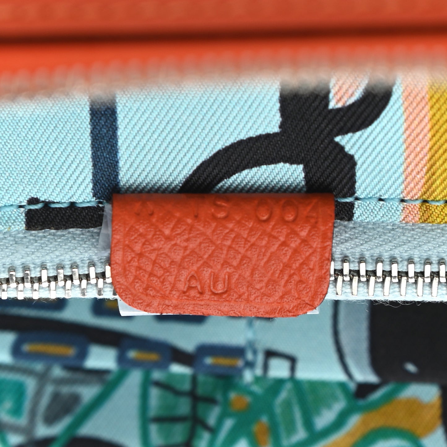 Epsom Silk'in Wallet Orange