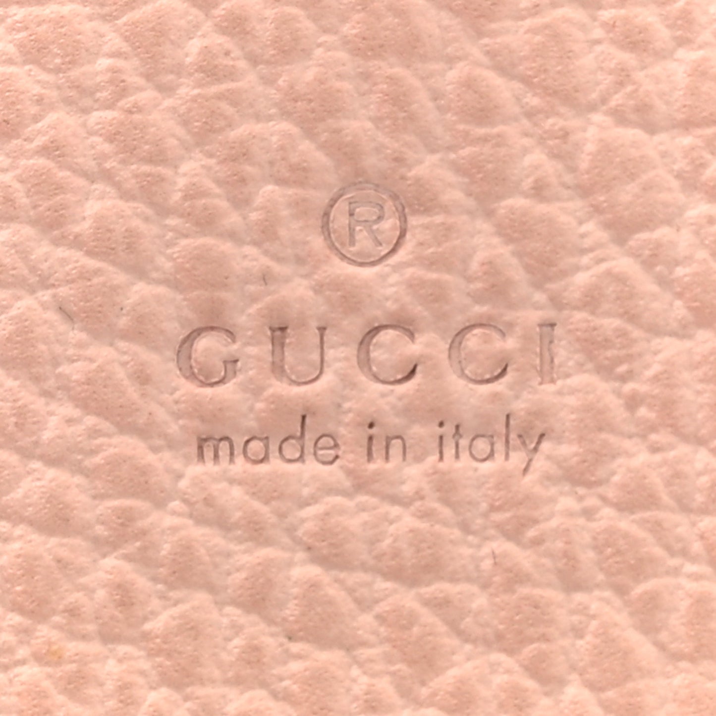 Dollar Calfskin Bi- Color GG Marmont Card Case Grey Sky Perfect Pink