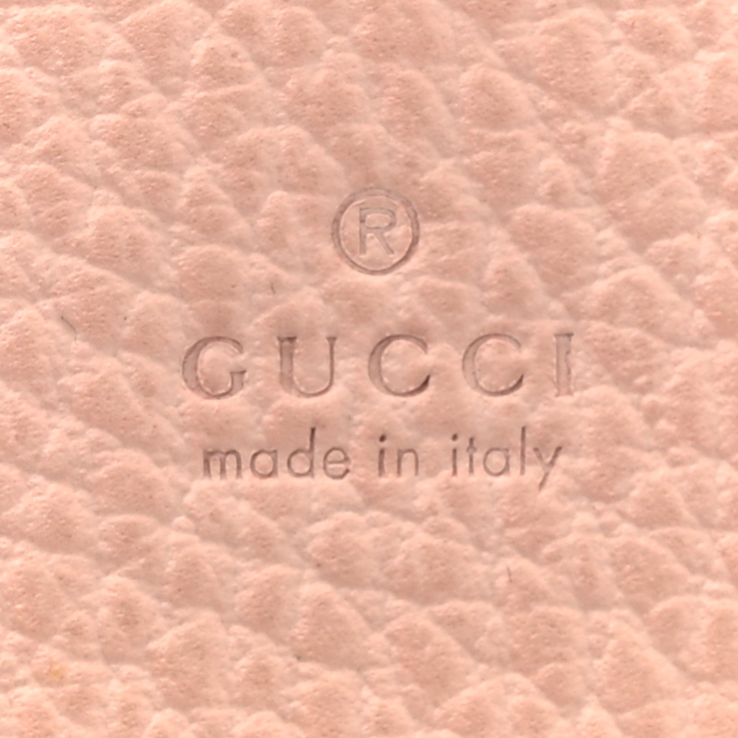 Gucci Dollar Calfskin Bi- Color GG Marmont Card Case Grey Sky Perfect Pink 7 of 9