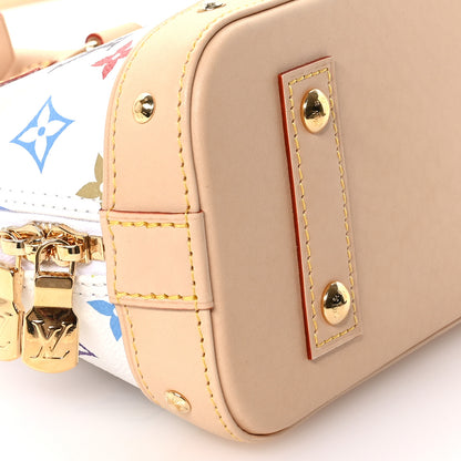 Louis Vuitton LV x TM Monogram Multicolor Alma BB White 9 of 11