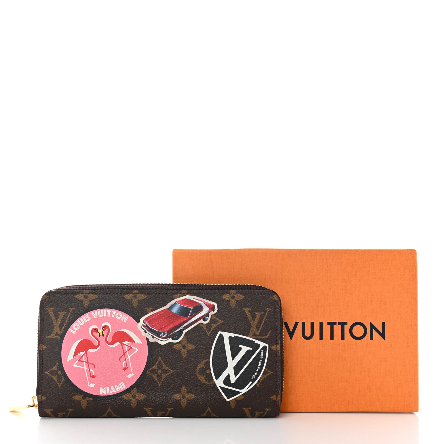 Louis Vuitton Monogram World Tour Zippy Wallet 8 of 8
