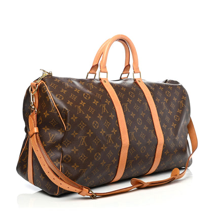 Louis Vuitton Monogram Keepall Bandouliere 55 2 of 14