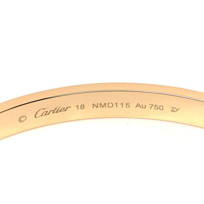 Cartier 18K Yellow Gold LOVE Bracelet 18 4 of 4