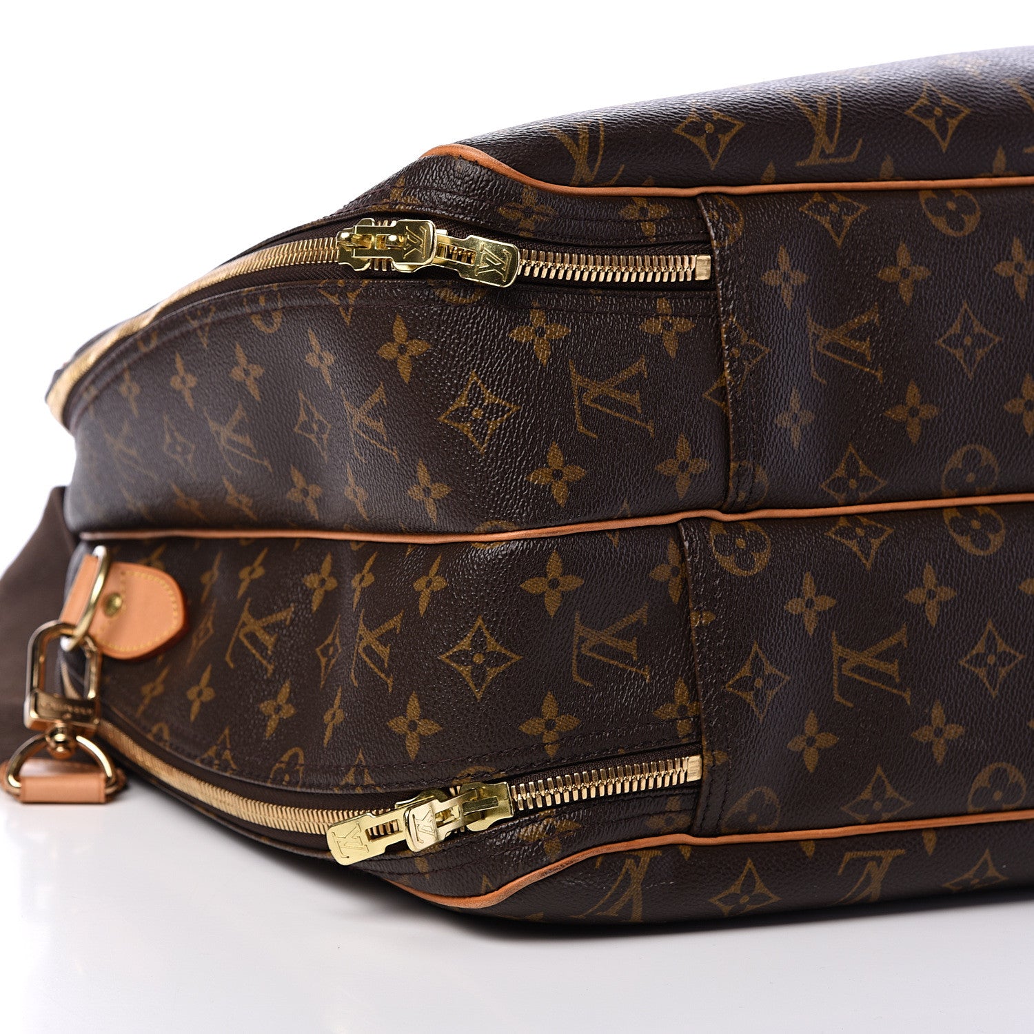 Louis Vuitton Monogram Alize 2 Compartment Luggage Travel Bag 10 of 18
