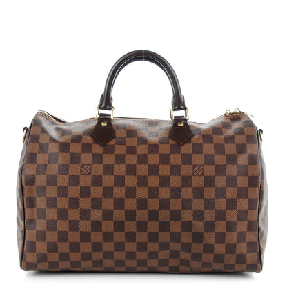 Louis Vuitton Damier Ebene Speedy Bandouliere 35 1 of 7