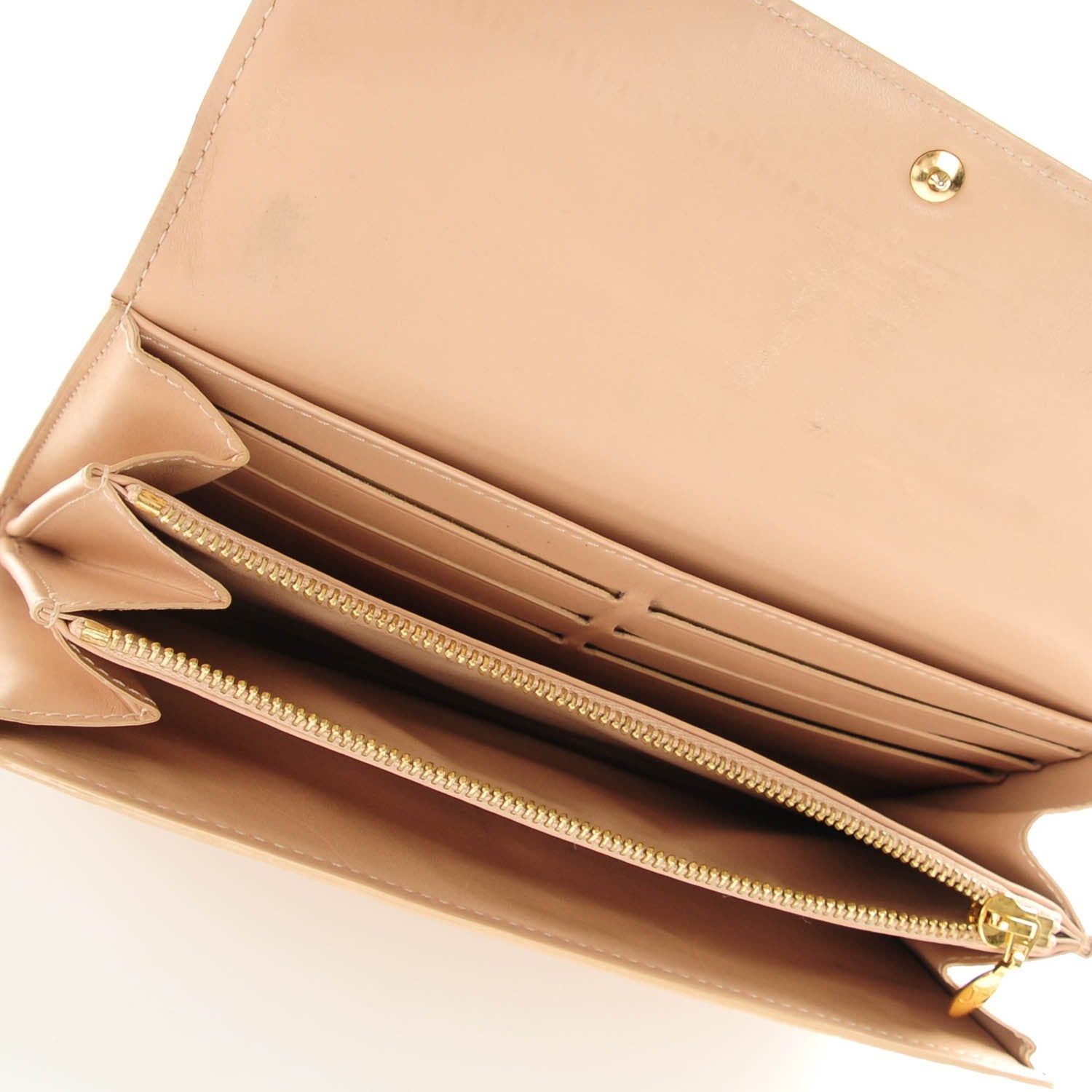Louis Vuitton Vernis Sarah Wallet Rose Florentin 7 of 8