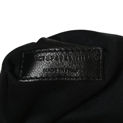 Saint Laurent Calfskin Y Quilted Monogram Medium Loulou Chain Satchel Dark Latte 8 of 13