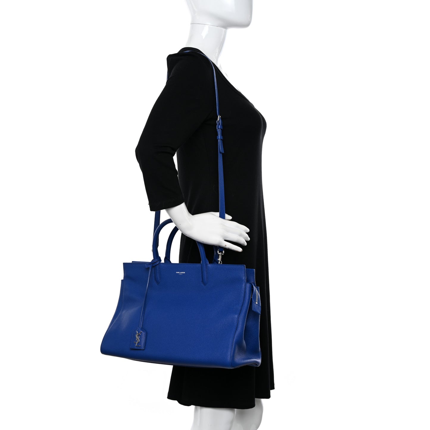 Calfskin Medium Rive Gauche Cabas Outremer