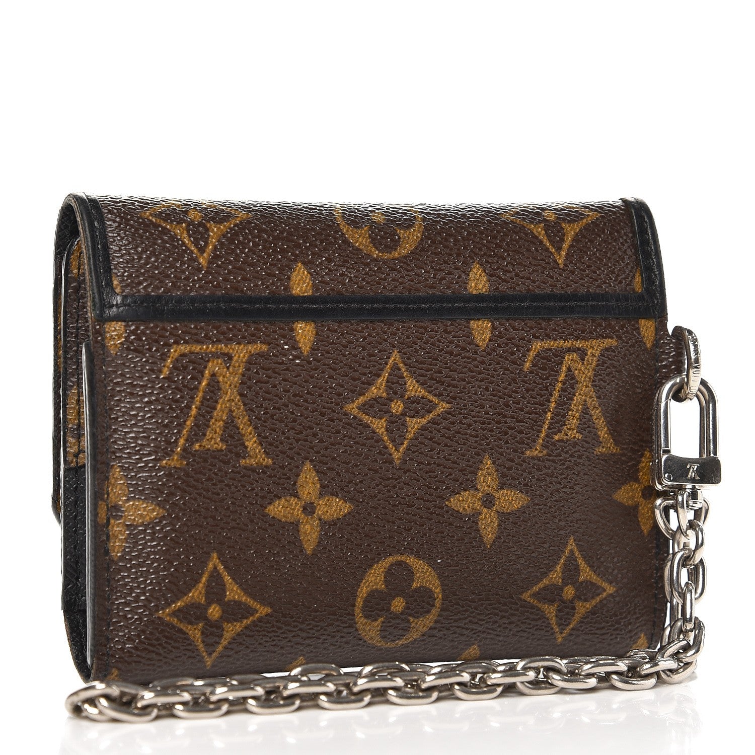 Louis Vuitton Monogram Macassar Compact Wallet 3 of 10