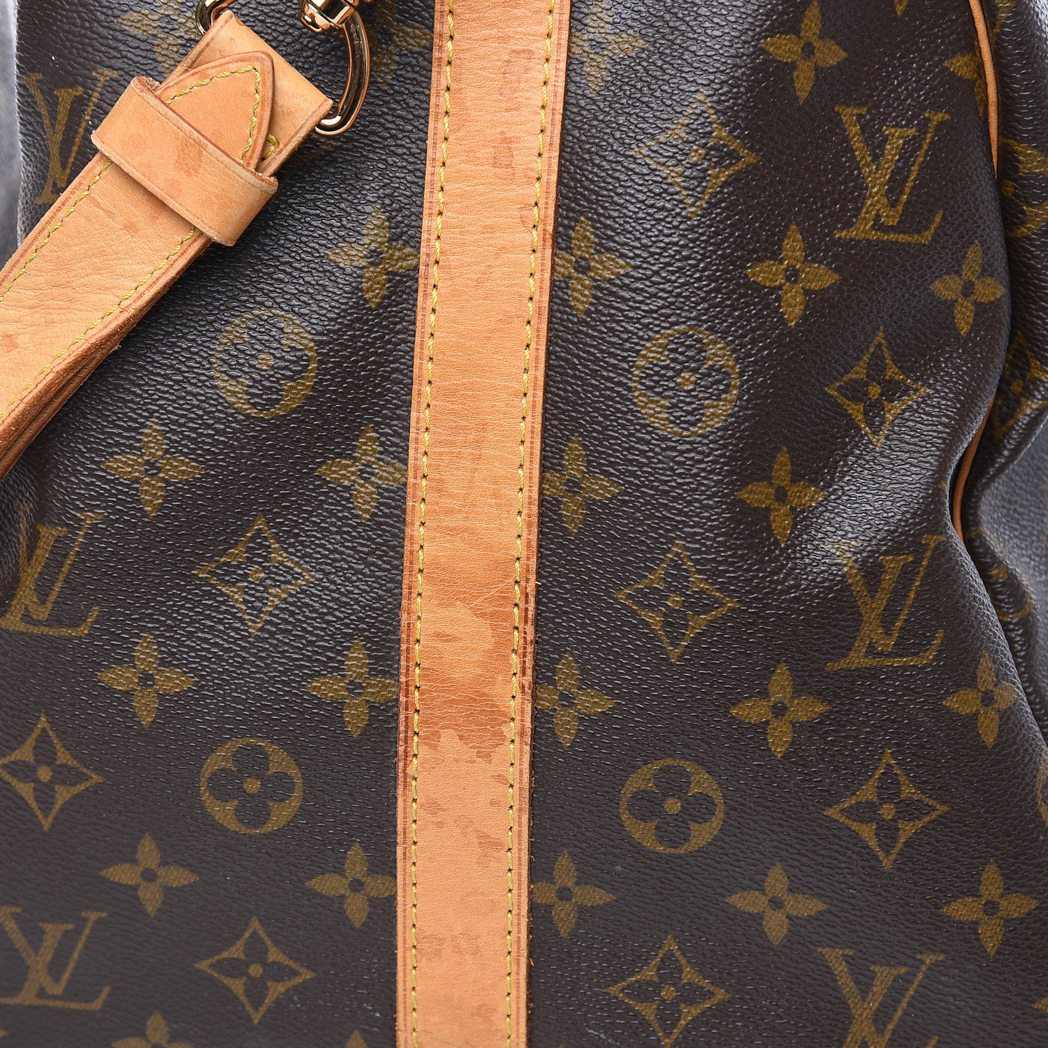 Louis Vuitton Monogram Keepall Bandouliere 55 17 of 17