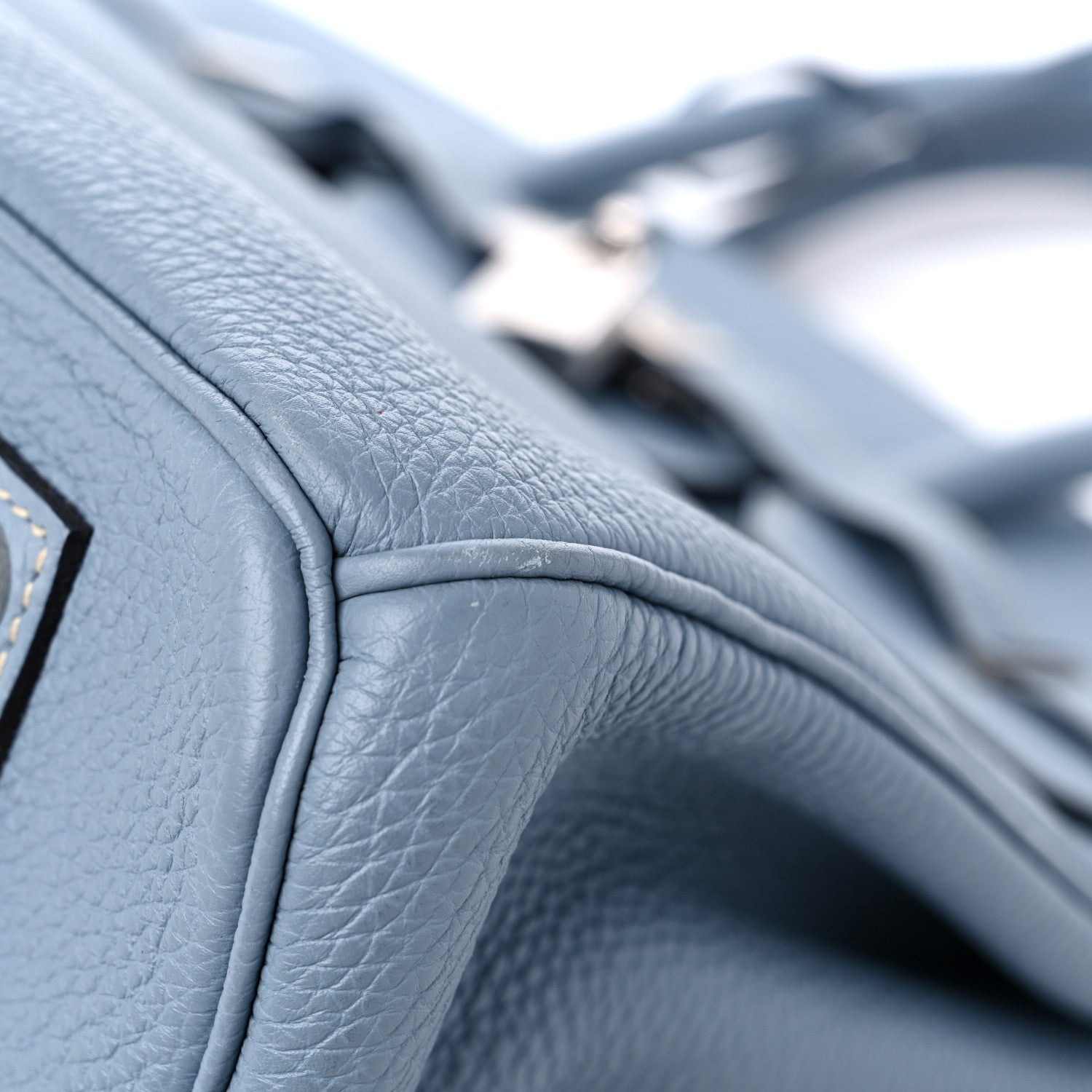 Hermes Togo BIRKIN 35 Bleu Lin 9 of 14