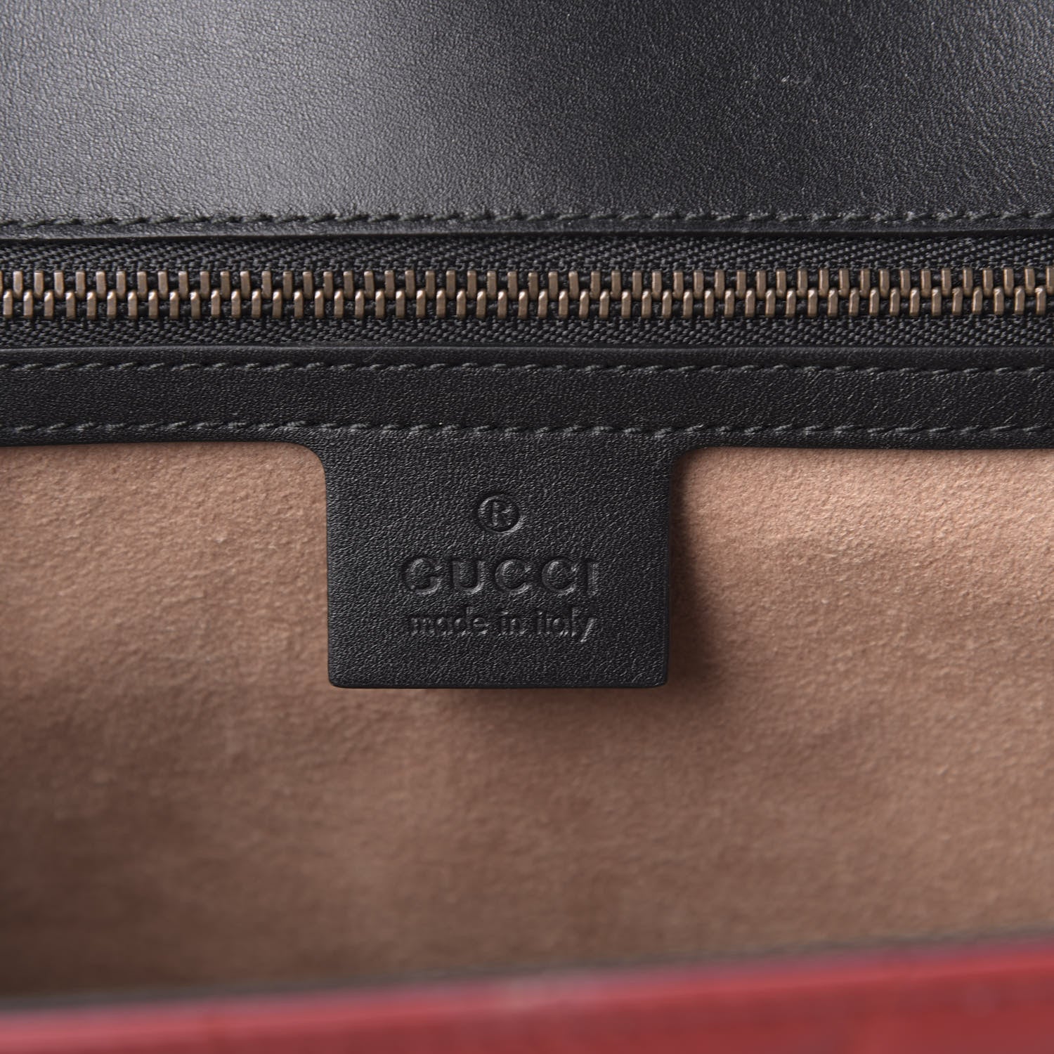Gucci Calfskin Bamboo Trapuntata Queen Margaret Top Handle Bag Blue Agata Hibiscus Red Mystic White Sugar Pink 9 of 10