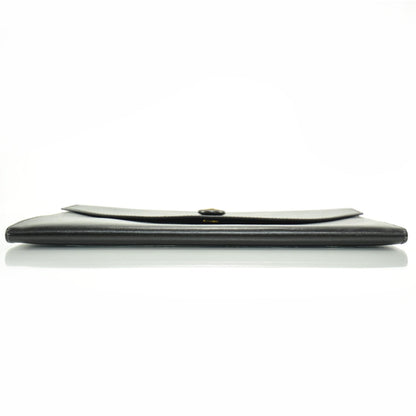 Hermes Box Leather Pochette Rio Black 5 of 8