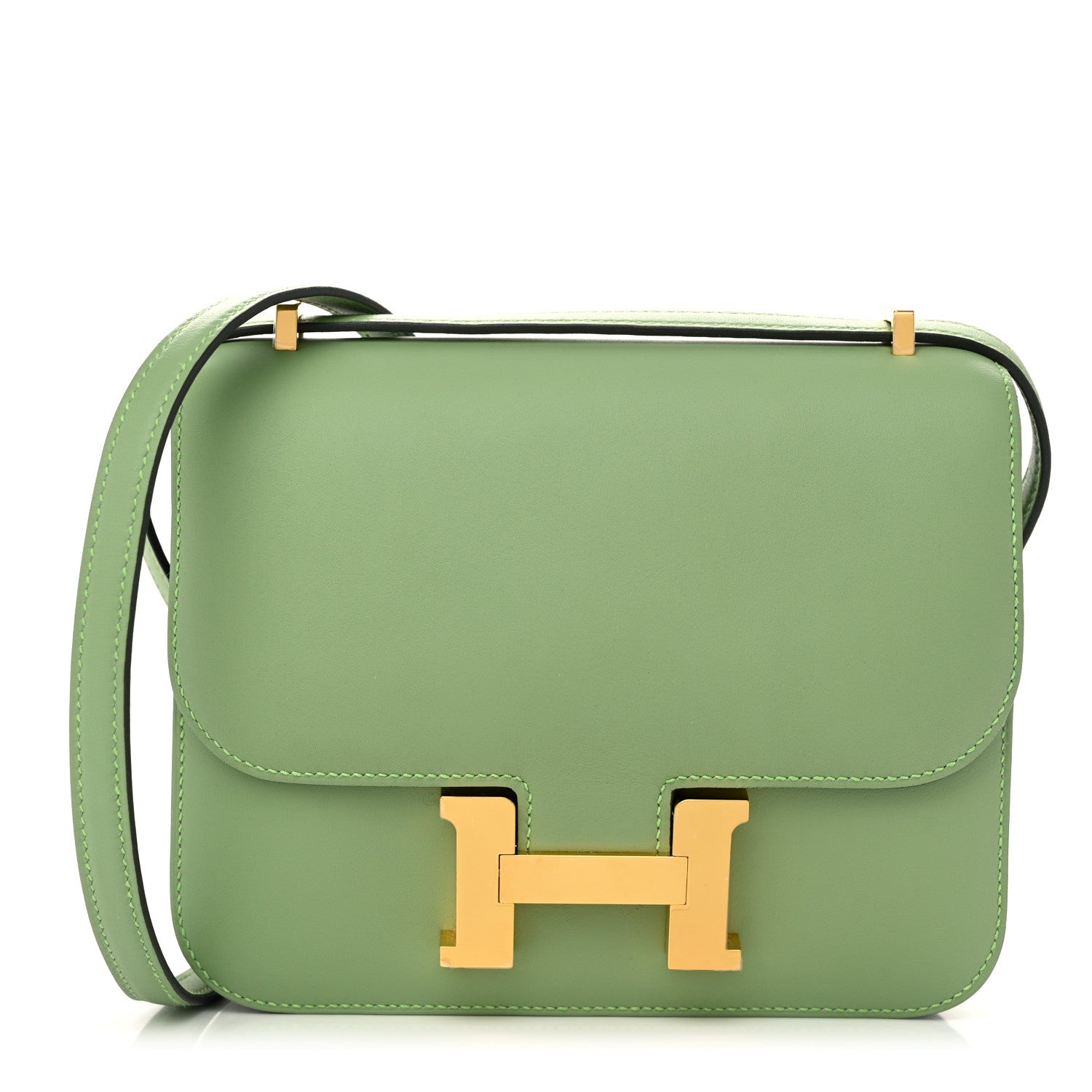 Hermes Swift Constance 18 Vert Criquet 1 of 11