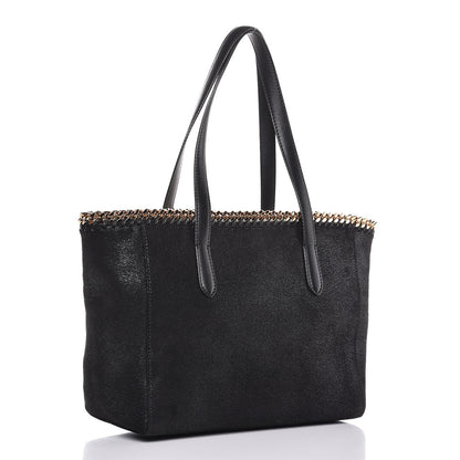Stella McCartney Shaggy Deer Falabella Tote Black 3 of 8