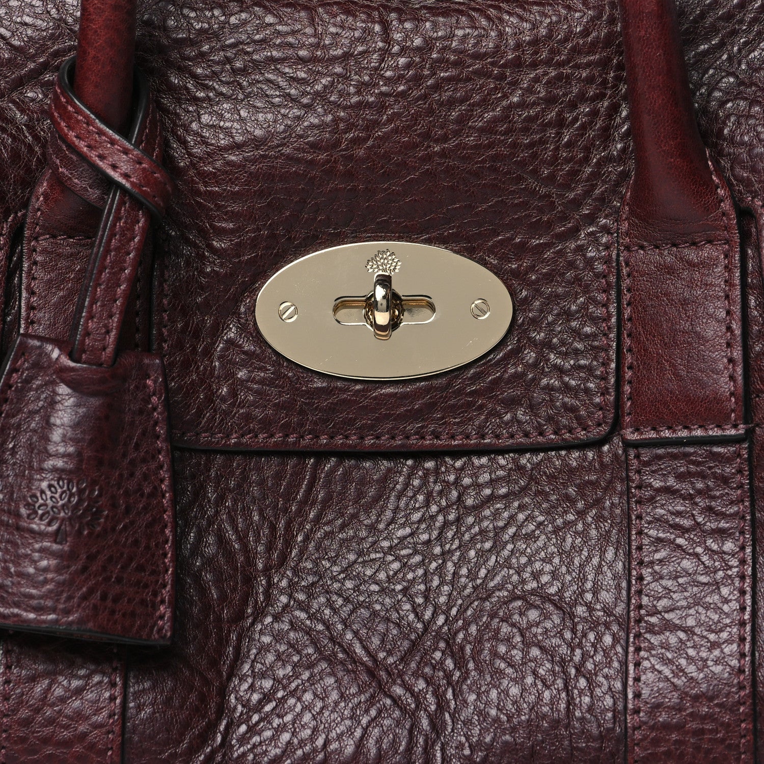 Mulberry Soft Grain Calfskin Small Bayswater Oxblood 7 of 10