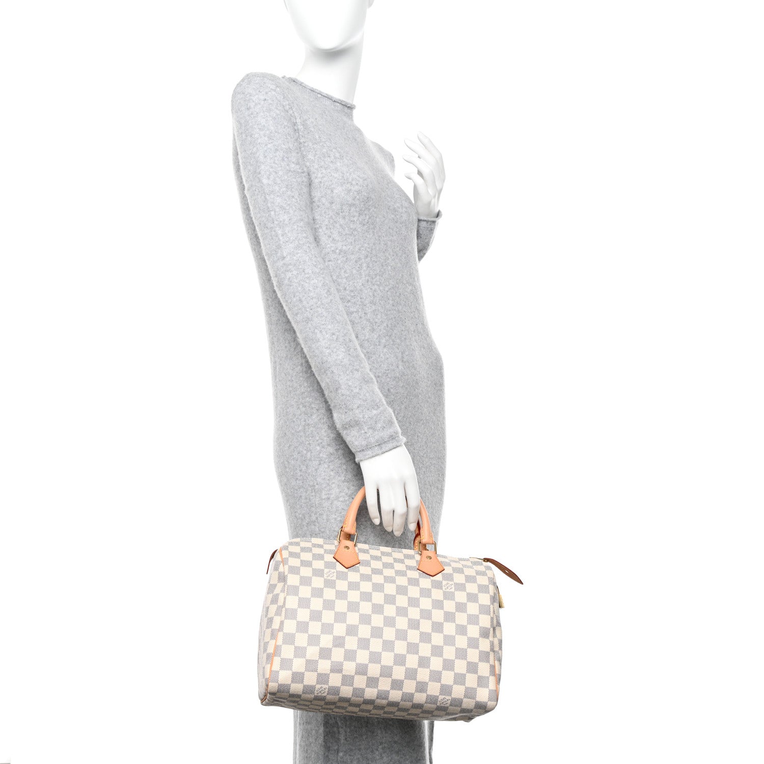 Louis Vuitton Damier Azur Speedy 30 2 of 10