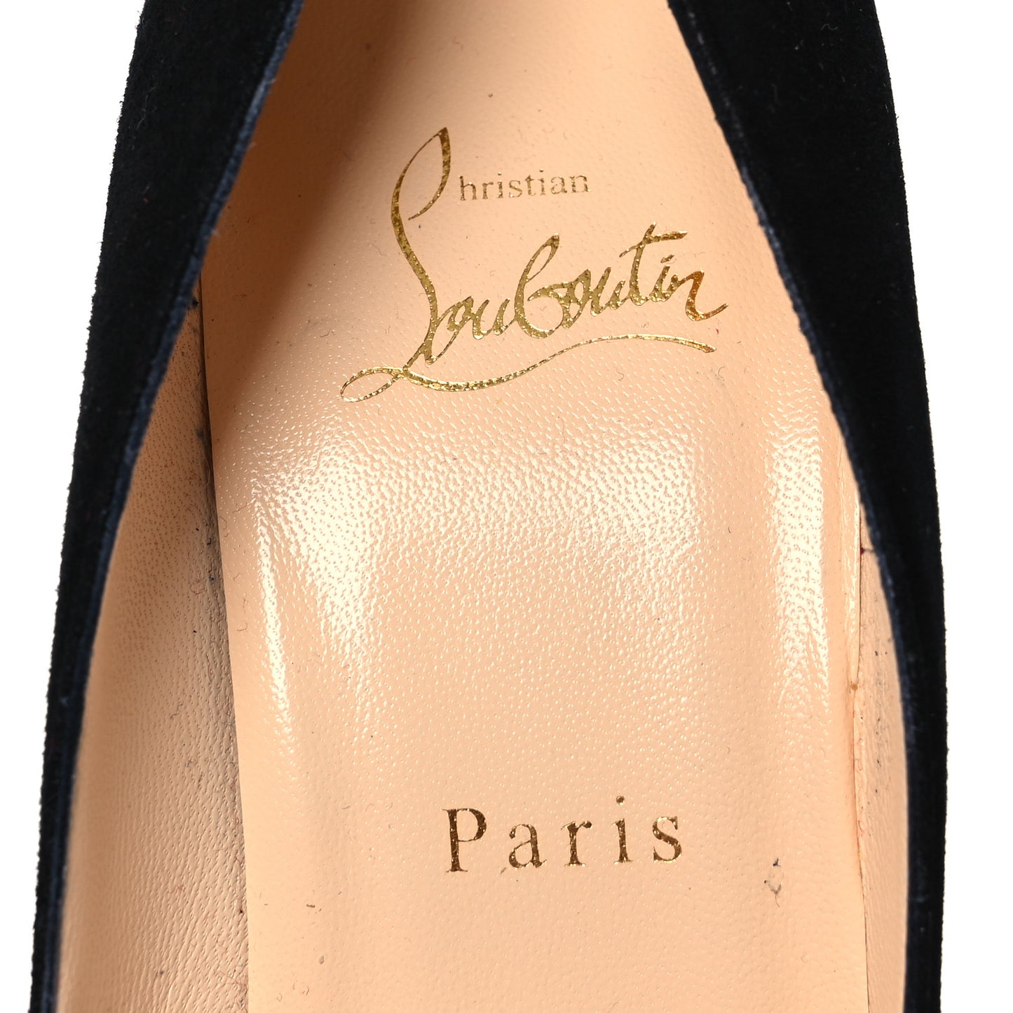 Suede Pigalle Follies 100 Pumps 39.5 Black