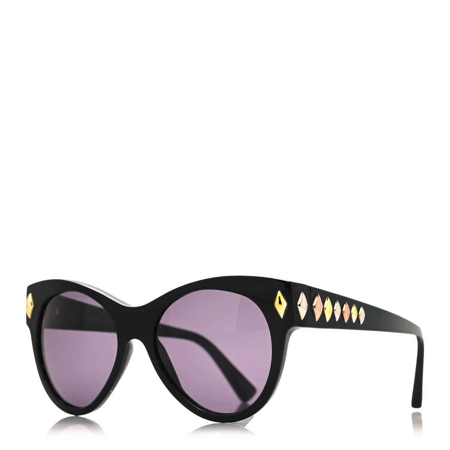 Louis Vuitton Acetate Melina Sunglasses Z0811W Black 1 of 6