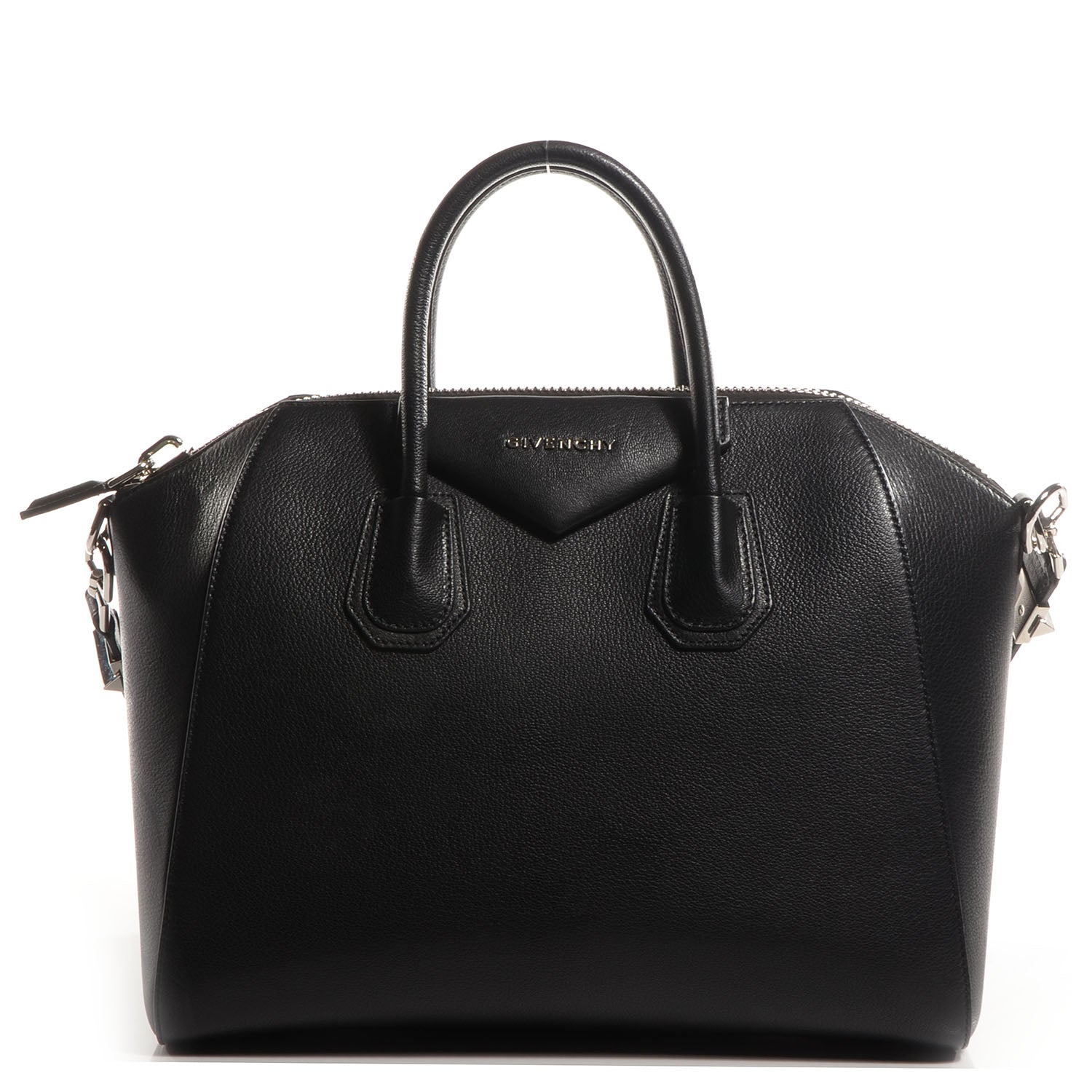Givenchy Sugar Goatskin Medium Antigona Black 1 of 11