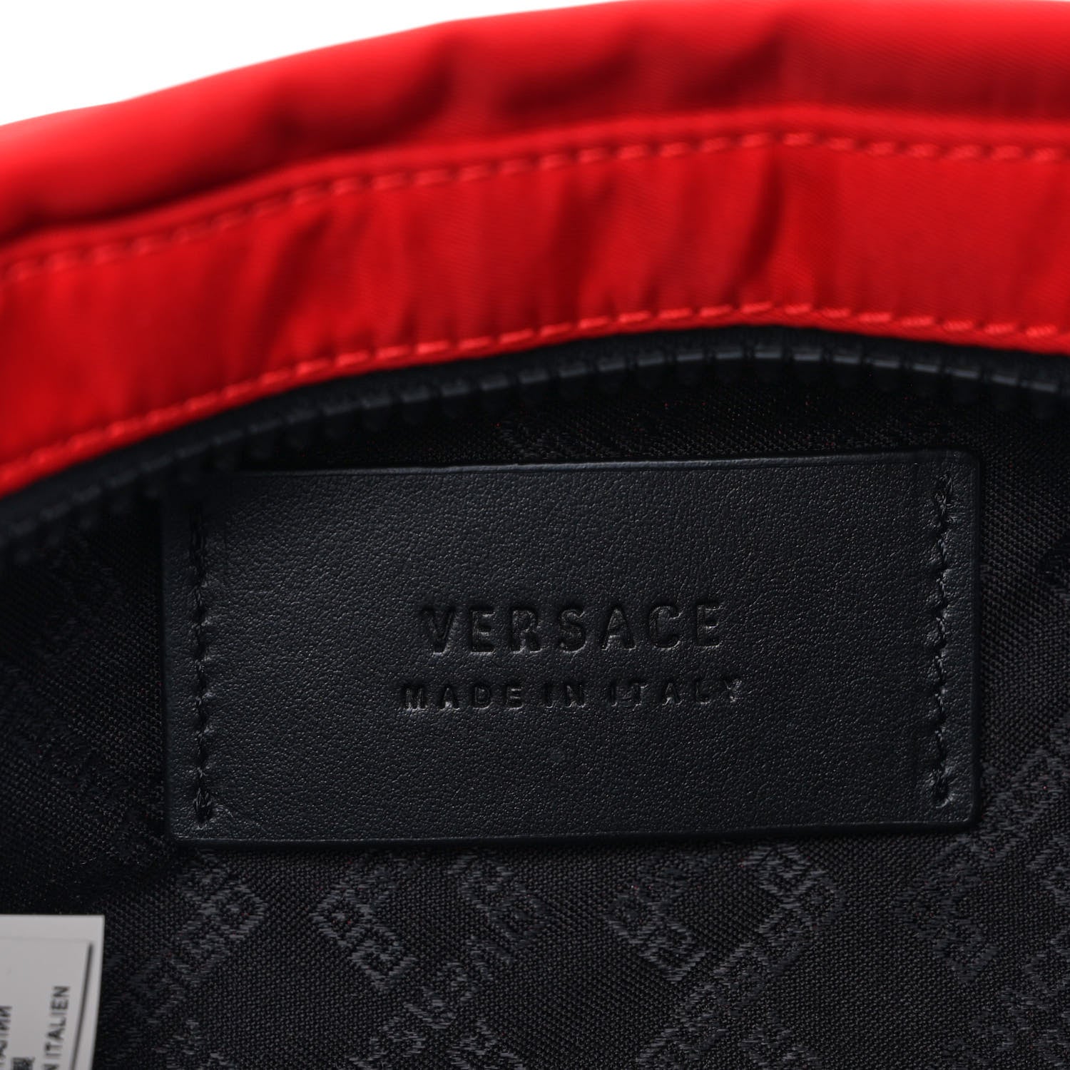 Versace Nylon Palazzo Medusa Belt Bag Red 6 of 9