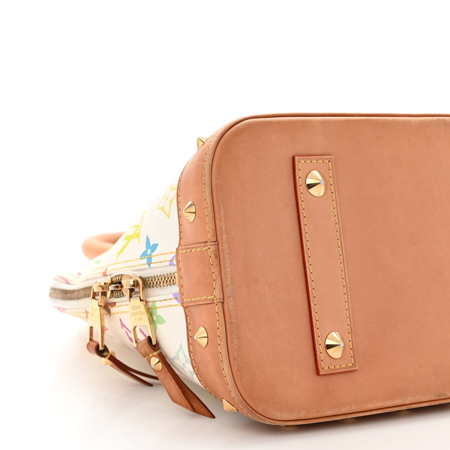 Monogram Multicolor Alma PM White