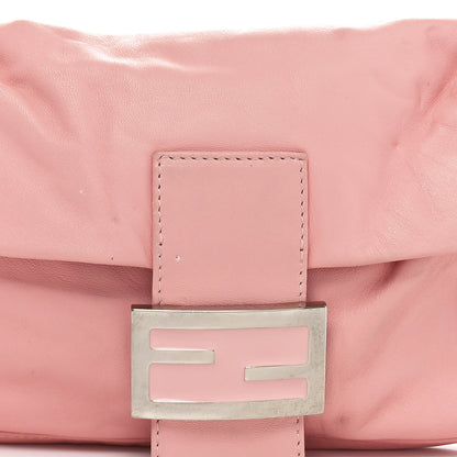 Fendi Nappa Elefante Baguette Pink 7 of 9