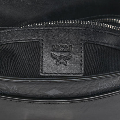 MCM Visetos Millie Crossbody Black 6 of 12