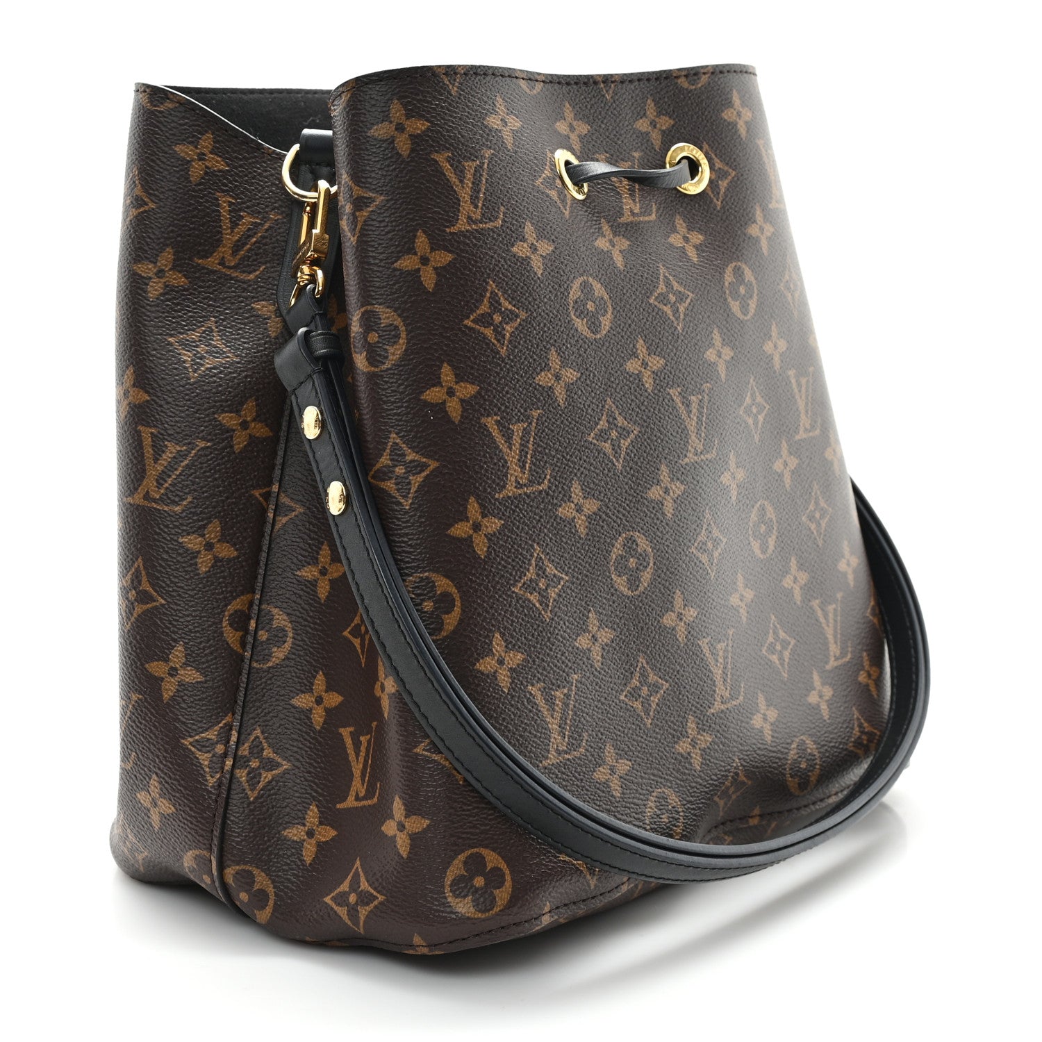 Louis Vuitton Monogram Neonoe MM Black 3 of 11
