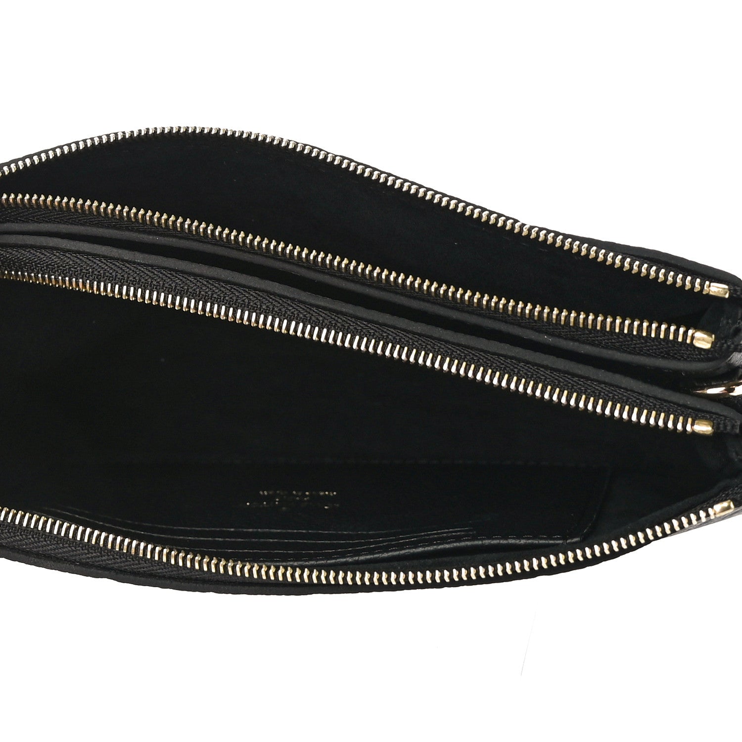 Louis Vuitton Empreinte Double Zip Pochette Black 5 of 12