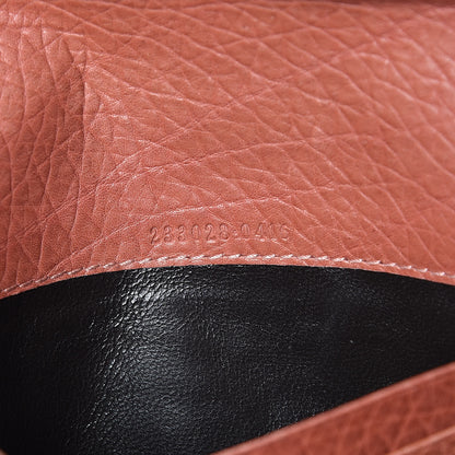 Gucci Monogram Continental Flap Wallet Coral 7 of 16