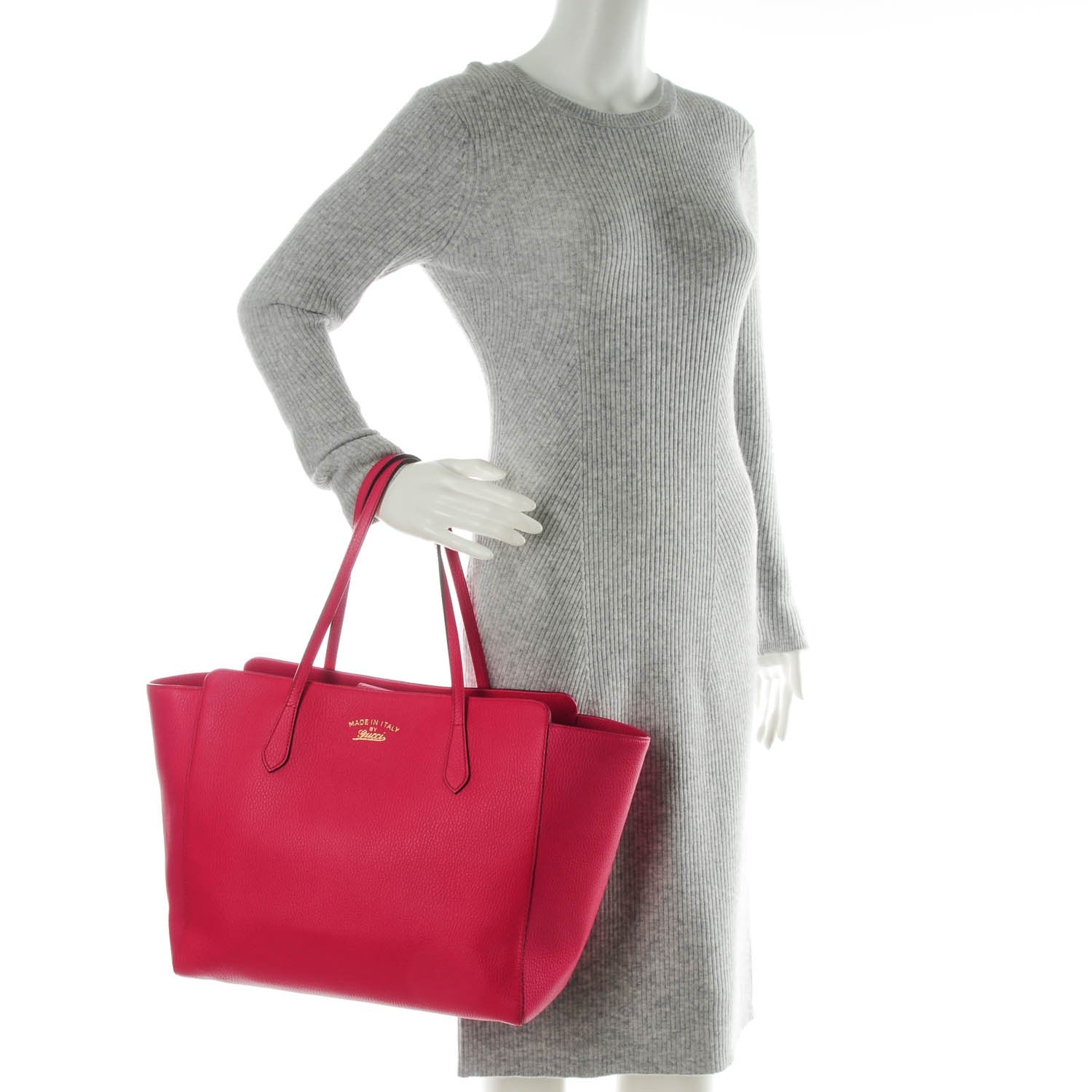 Gucci Dollar Calfskin Medium Swing Tote Blossom 2 of 6