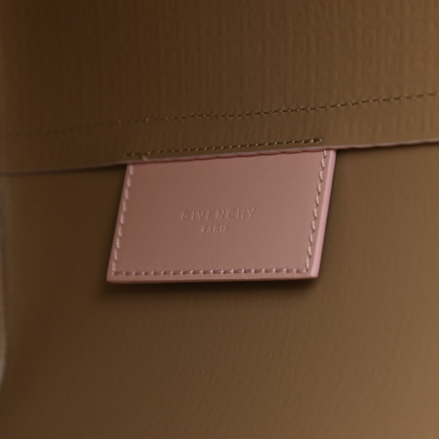 Givenchy Calfskin Logo Embossed Wing Shopper Tote Blush Pink 6 of 9