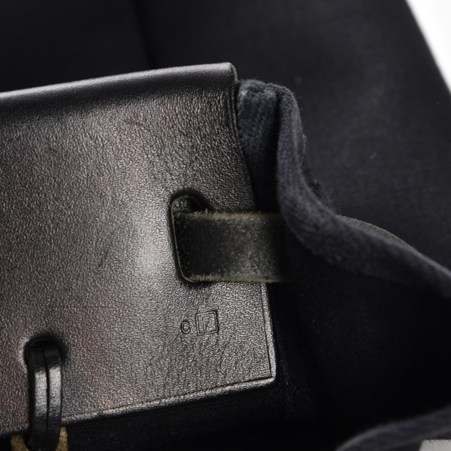 Hermes Toile Vache Hunter Herbag Cabas MM Black 9 of 17