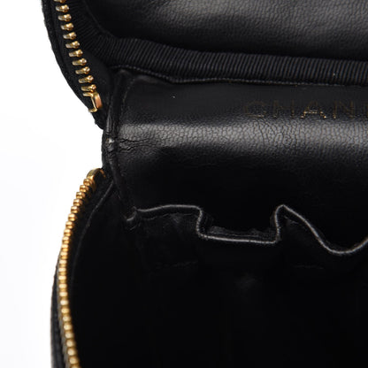 Chanel Caviar Cosmetic Vanity Bag Black 8 of 15