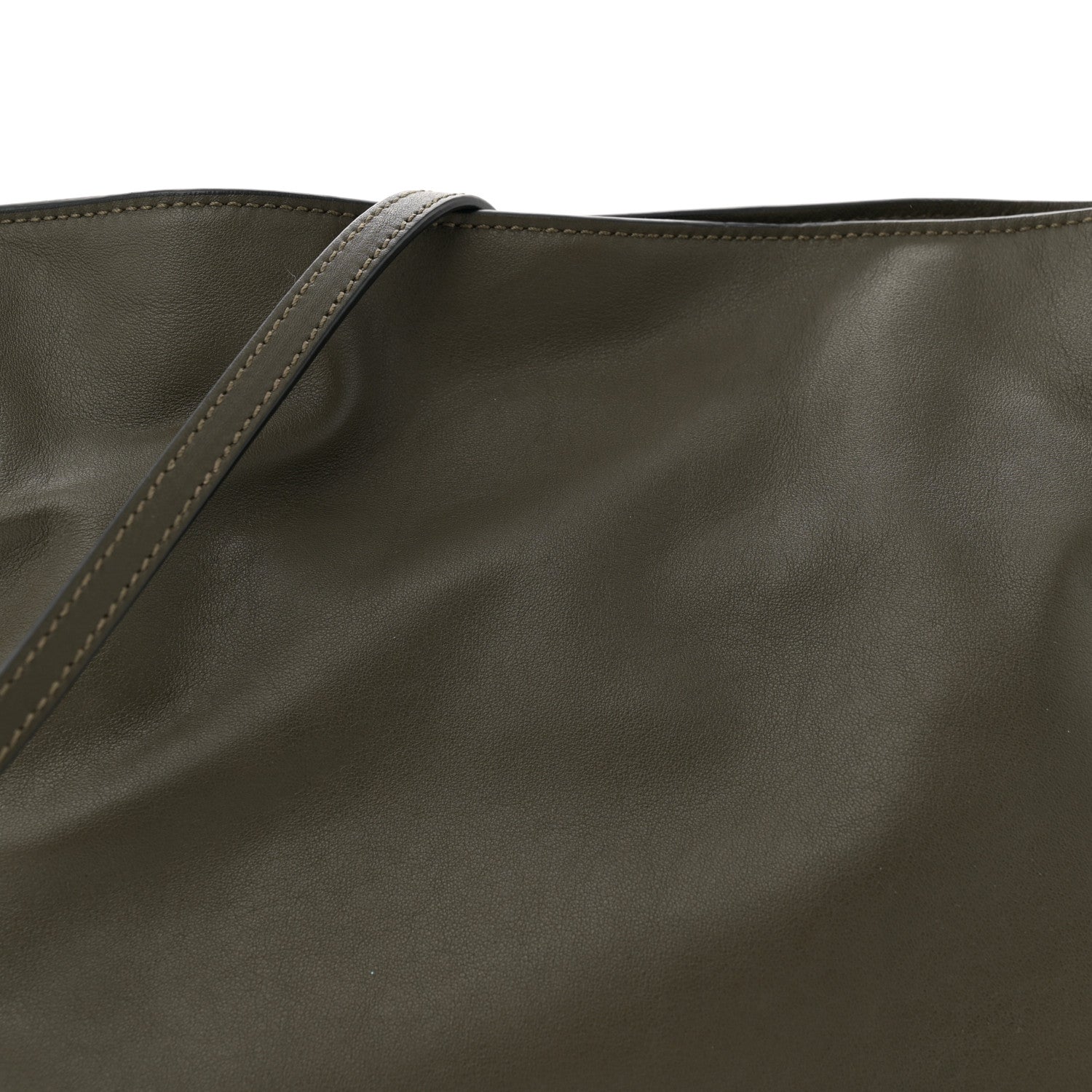 Loewe Nappa Calfskin Medium Flamenco Knot Clutch Avocado Green 8 of 10
