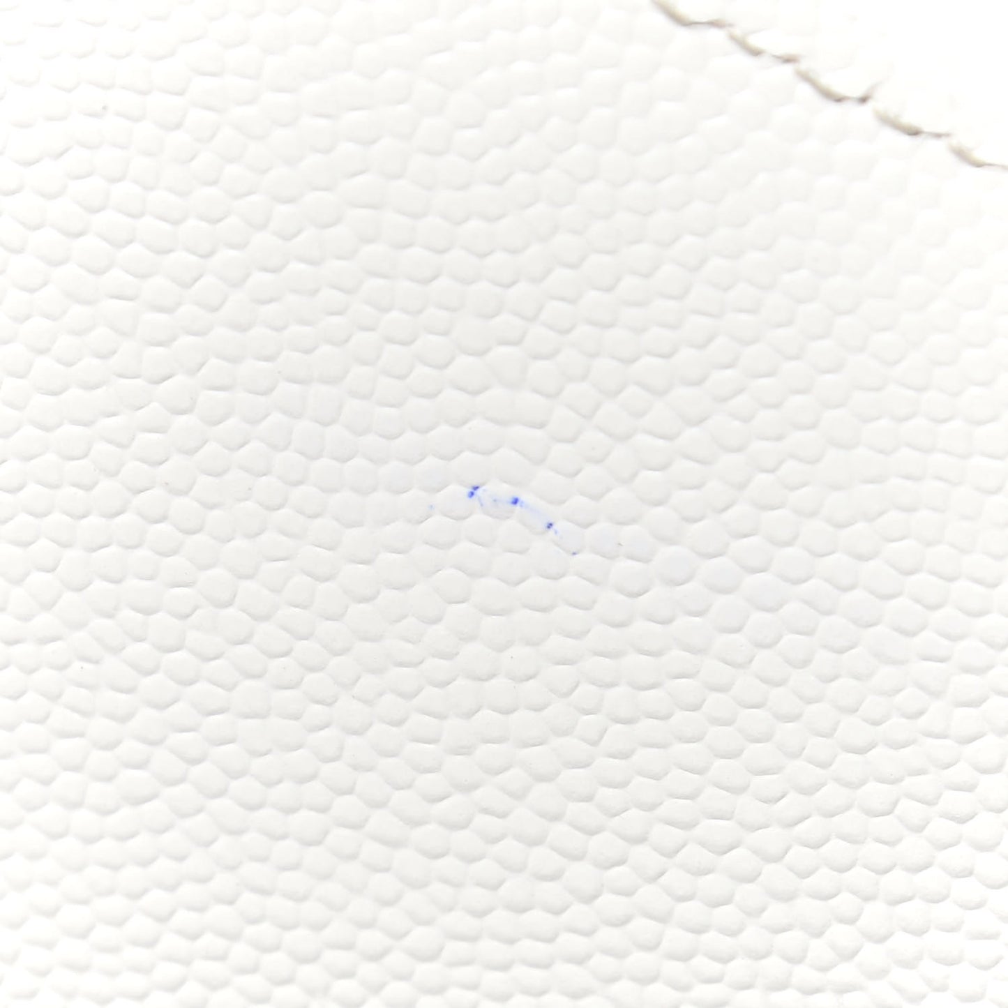 Grain De Poudre Matelasse Chevron Monogram Envelope Chain Wallet Optical White