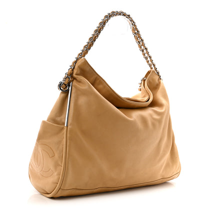 Chanel Lambskin Large Ultimate Soft Tote Beige 3 of 16