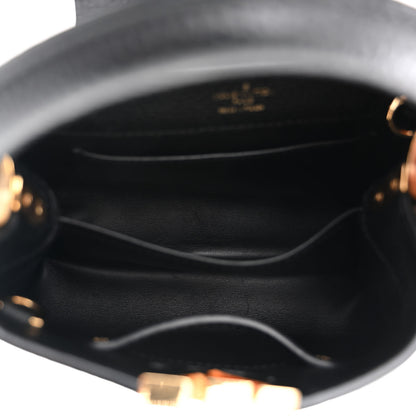 Louis Vuitton Taurillon Mini Capucines Black 5 of 13