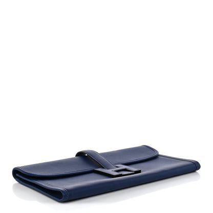 Hermes Swift Jige Elan 29 Clutch Bleu Saphir 4 of 10