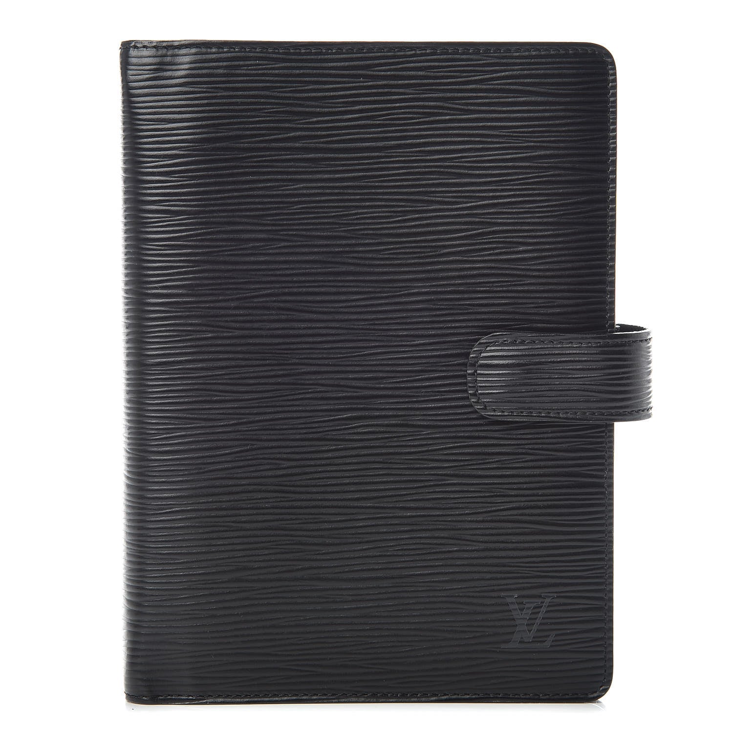 Louis Vuitton Epi Medium Ring Agenda Cover Black 1 of 9