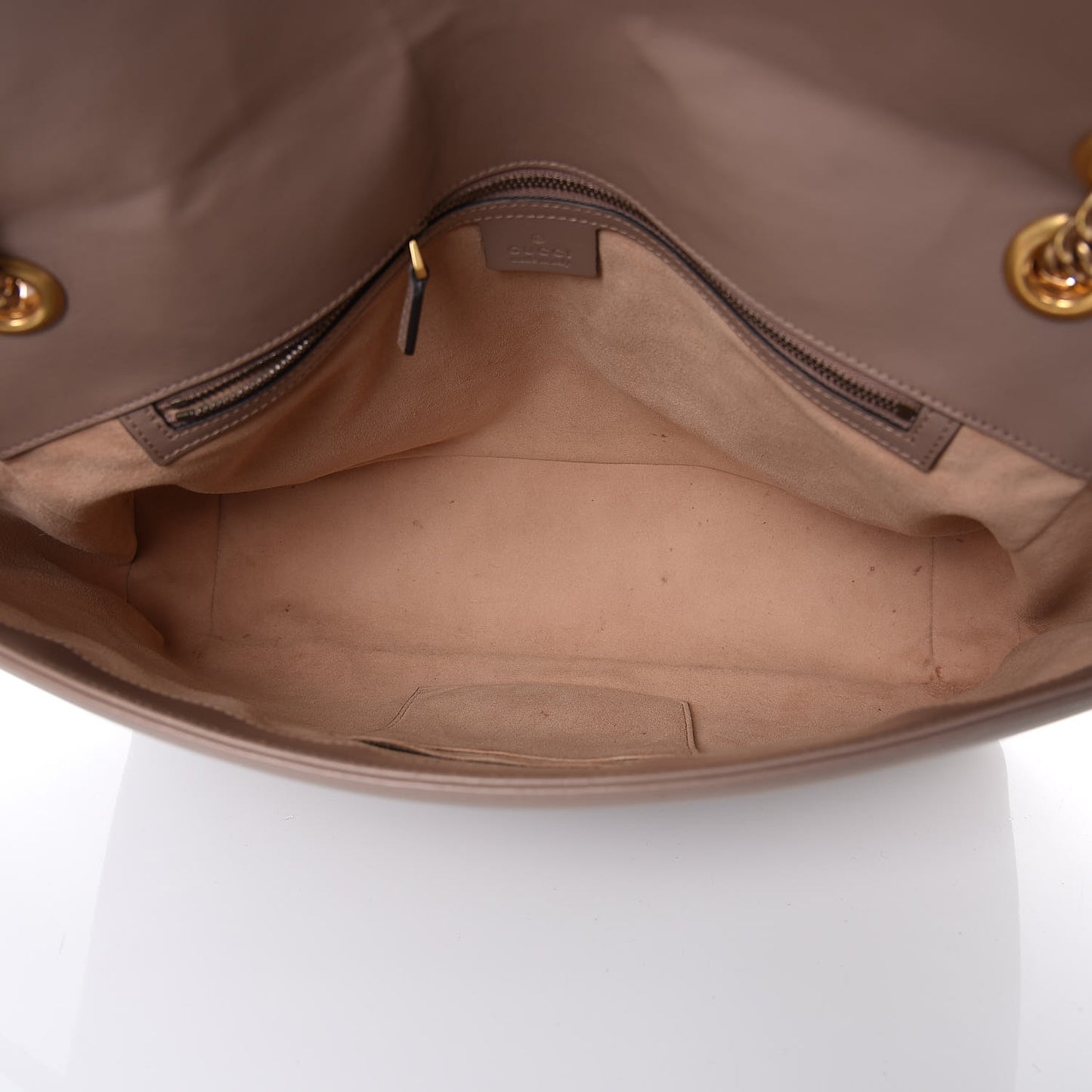 Calfskin Matelasse Heart Large GG Marmont Shoulder Bag Porcelain Rose