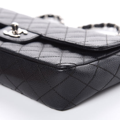 Chanel Caviar Quilted East West Flap Black 9 of 9