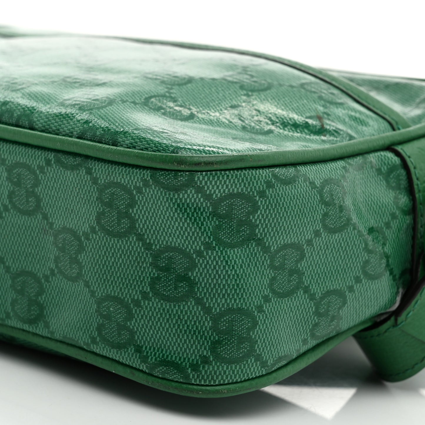 GG Crystal Monogram Mini Shoulder Bag New Shamrock
