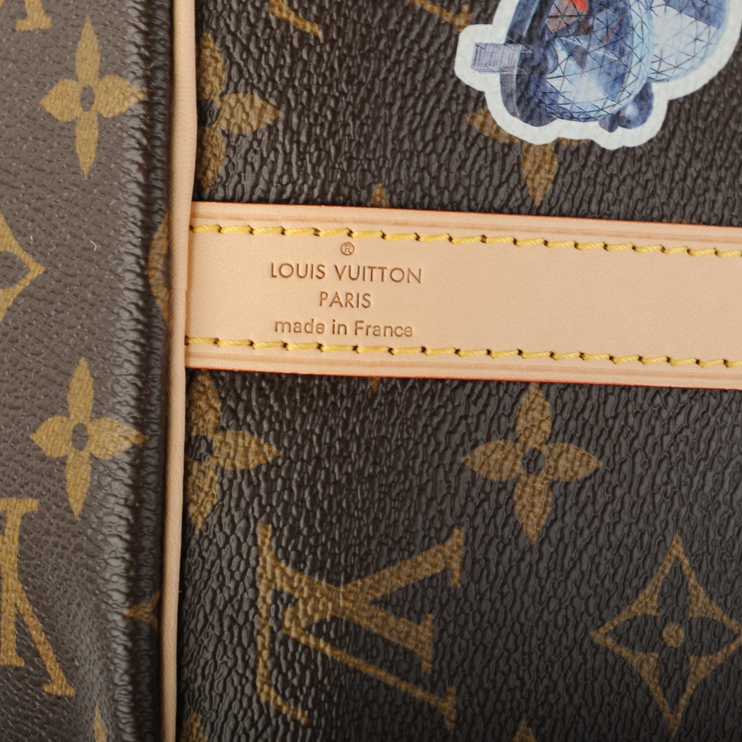 Louis Vuitton Monogram World Tour Speedy Bandouliere 30 5 of 7