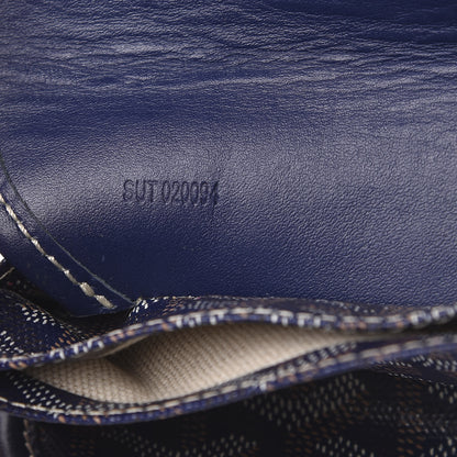 Goyard Goyardine Pouch Navy 7 of 9